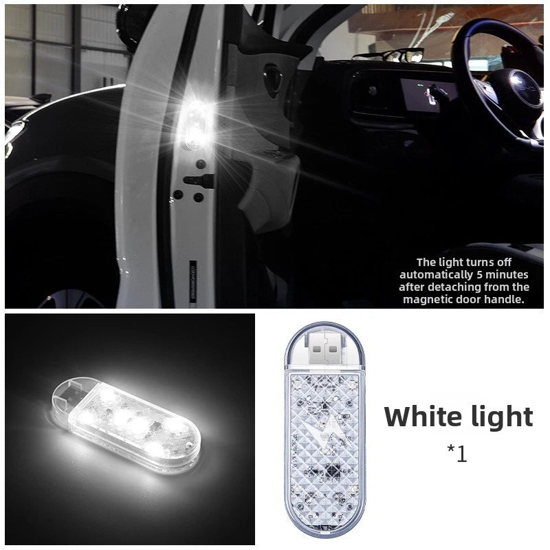LED Indicator Magnetic Door Light Six LED Beads Powerful Flashing Indicator