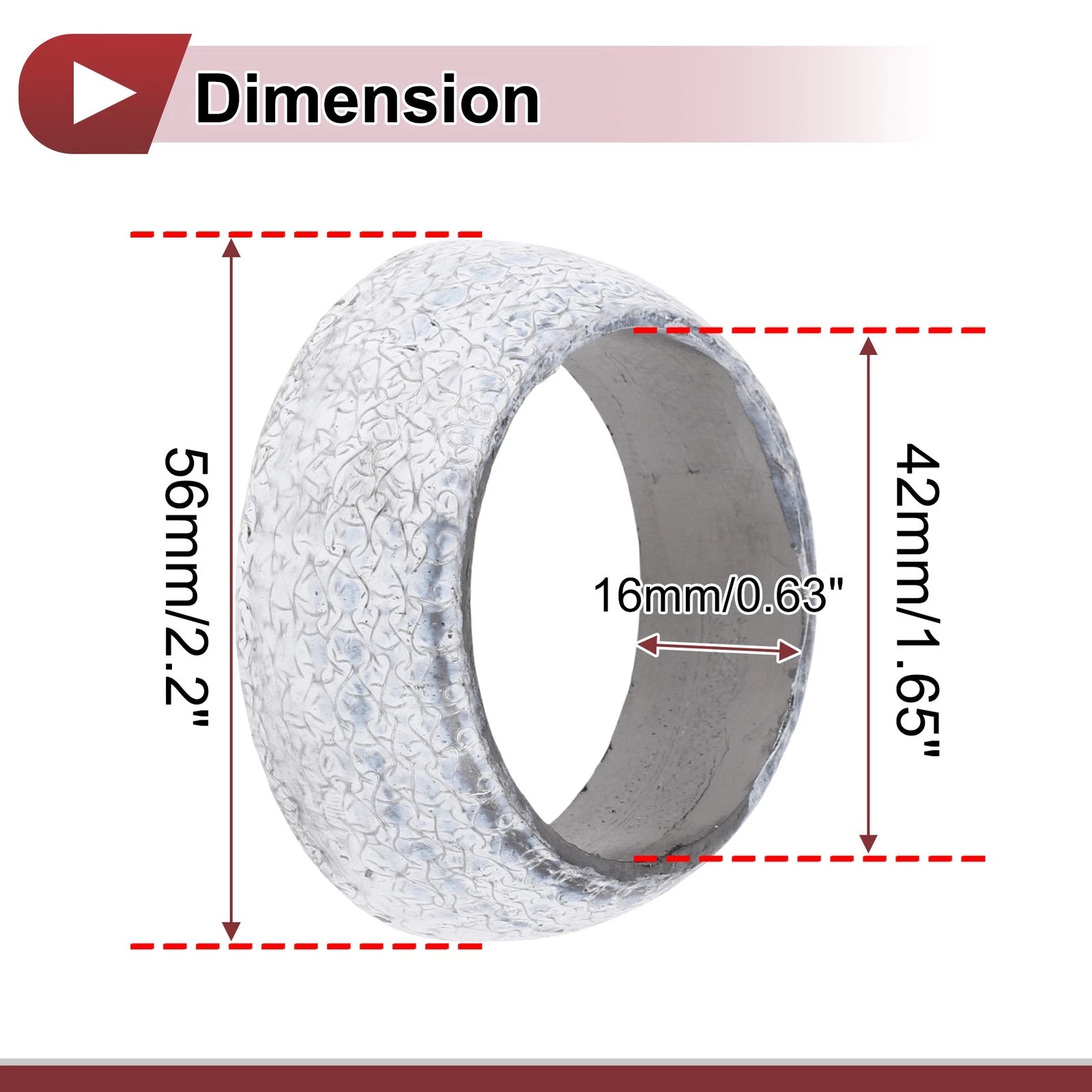 Exhaust Manifold Gasket for (ID 42mm)