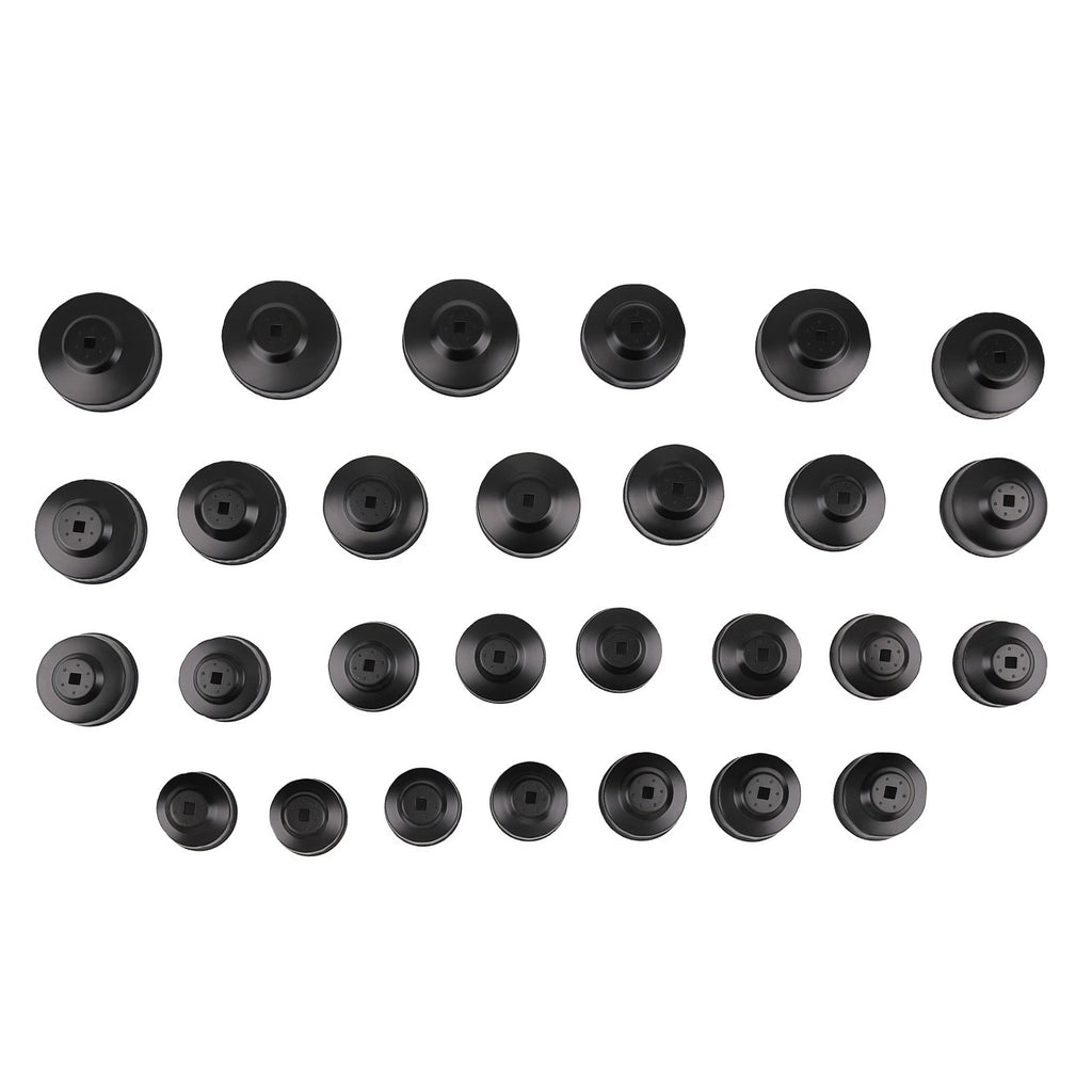 30PC Oil Filter Socket Kit for Vehicle Auto Removal Tool Set