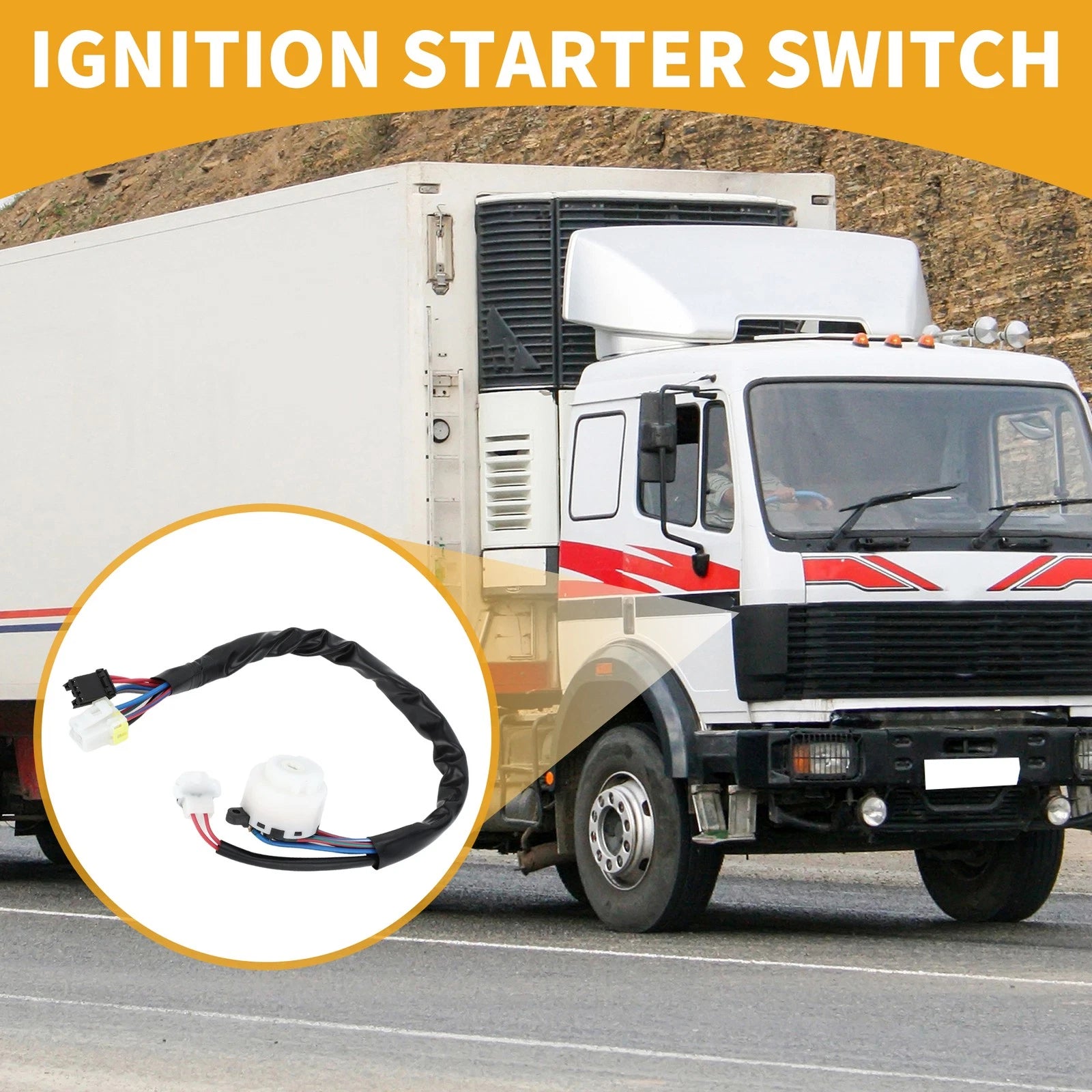 Ignition Starter Switch for Isuzu NPR (No. 8970882680)
