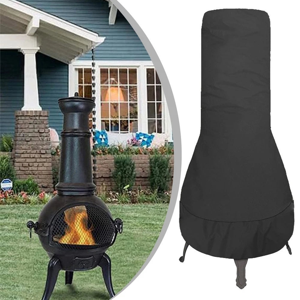 Chiminea Cover for All Seasons 48x24x12 Inches