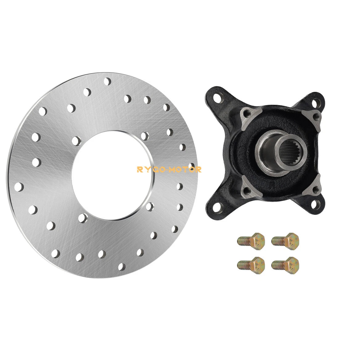 Rear Left Wheel Hub & Brake Disc Rotor for Polaris Magnum 325 500 (2001–2002)