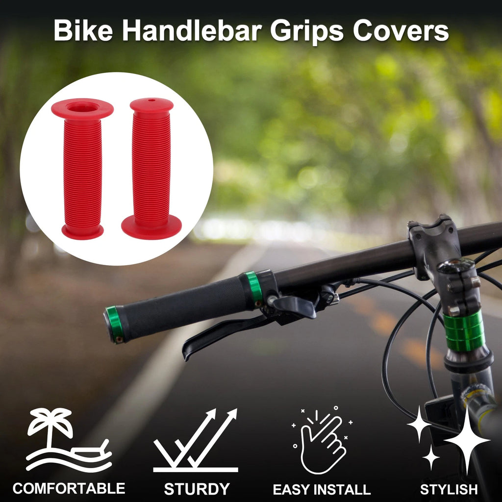Bike Handlebar Grips 100mm Lightweight End Covers for MTB Universal (Any)