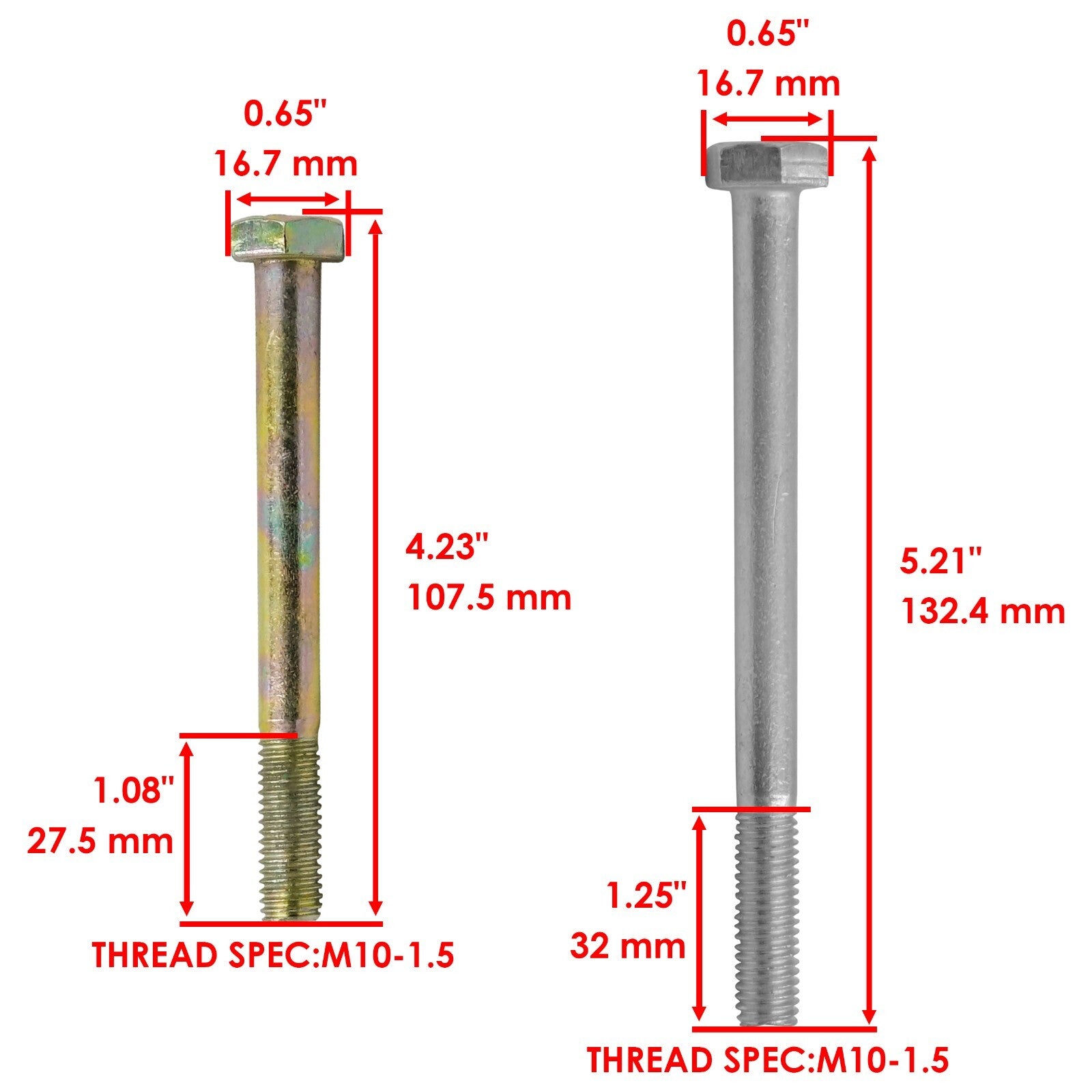Deck Wheel Bolt Replacement for Exmark John Deere (2000–2015)