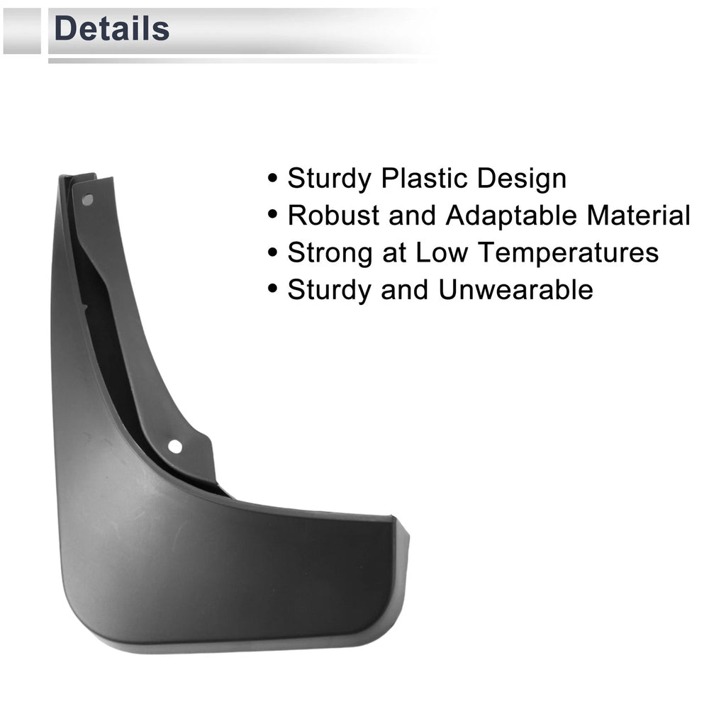 Set of 4 Mud Flaps Splash Guards for Audi Q5 (2012–2019)