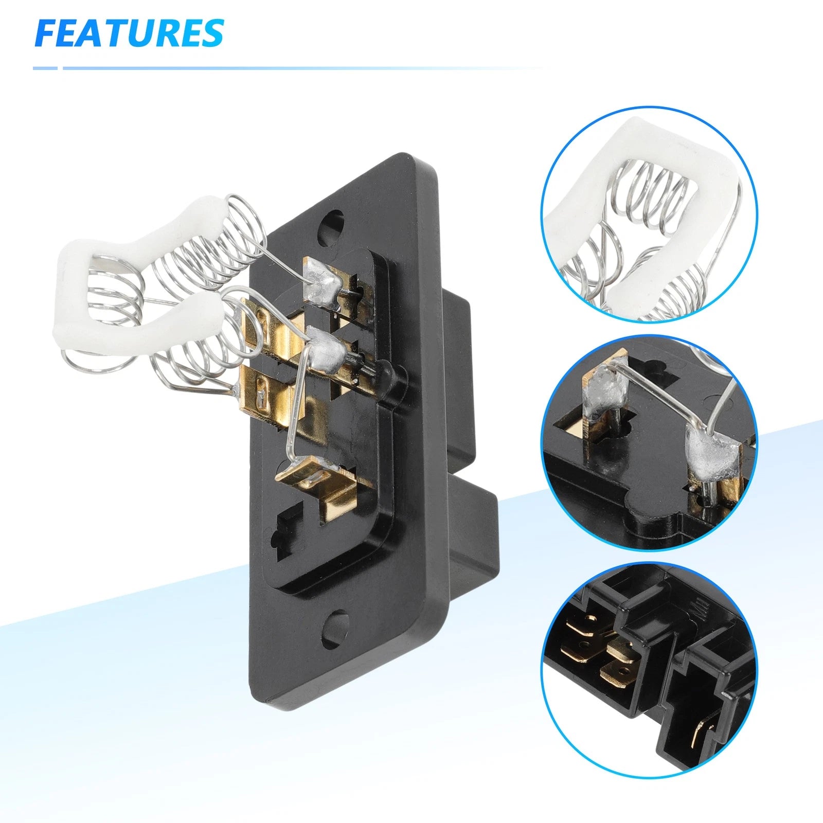 HVAC Blower Motor Resistor Replacement for Mazda B2200 (1990–1993)