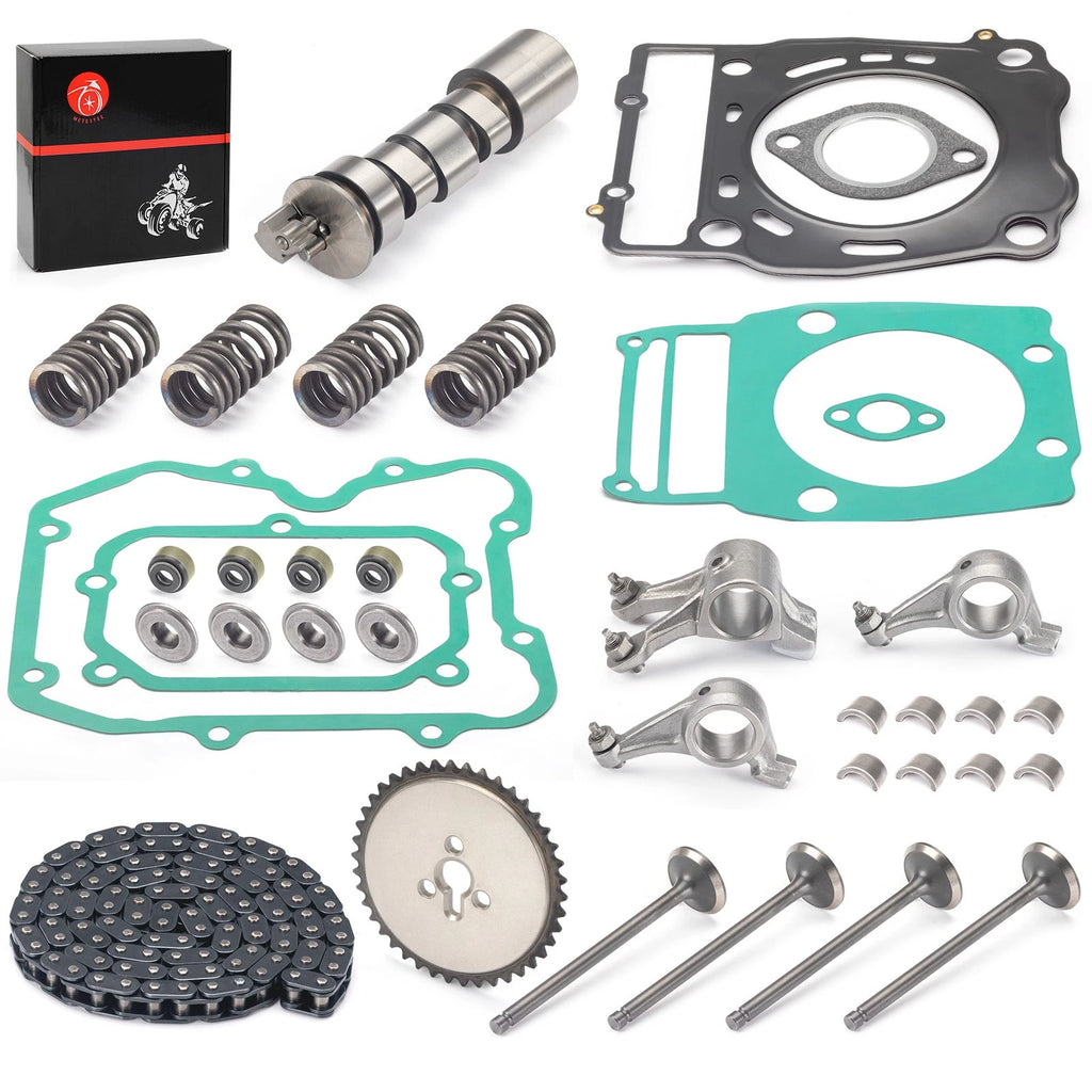 Camshaft Timing Chain Rocker Arm + Valve Kit for Polaris Scrambler 500 (1997–2012)