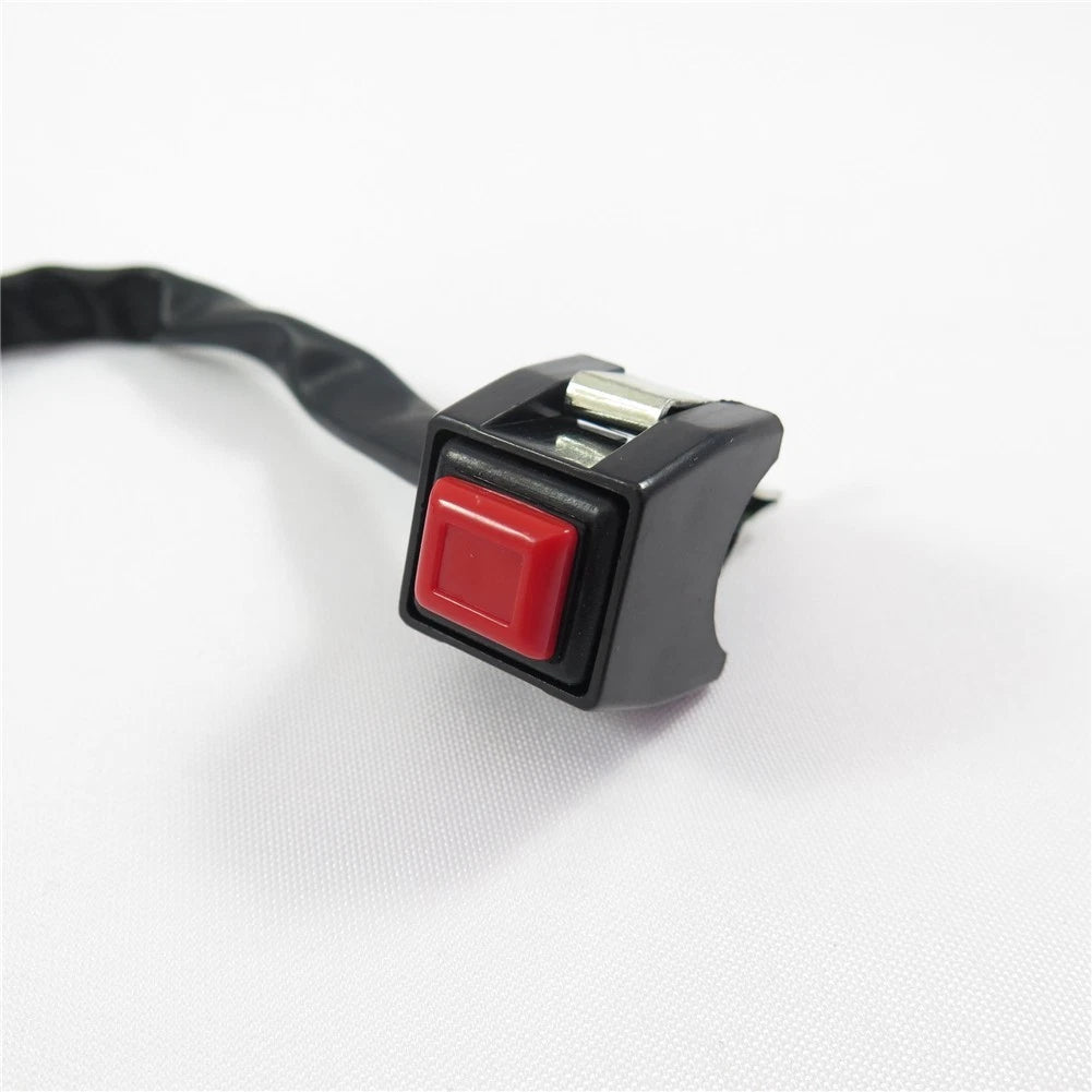 7/8" Starter Kill Switch Push Button for ATV Scooter Snowmobile