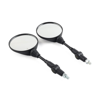 Universal Motorcycle Side Rear Rearview Mirrors Folding Mirror 10mm Dirtbike
