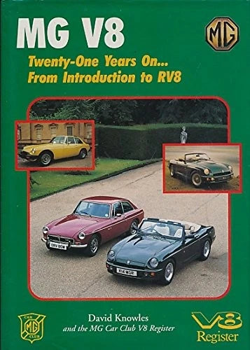 Mg V8 Book for RV8 MGB (1992–2013)