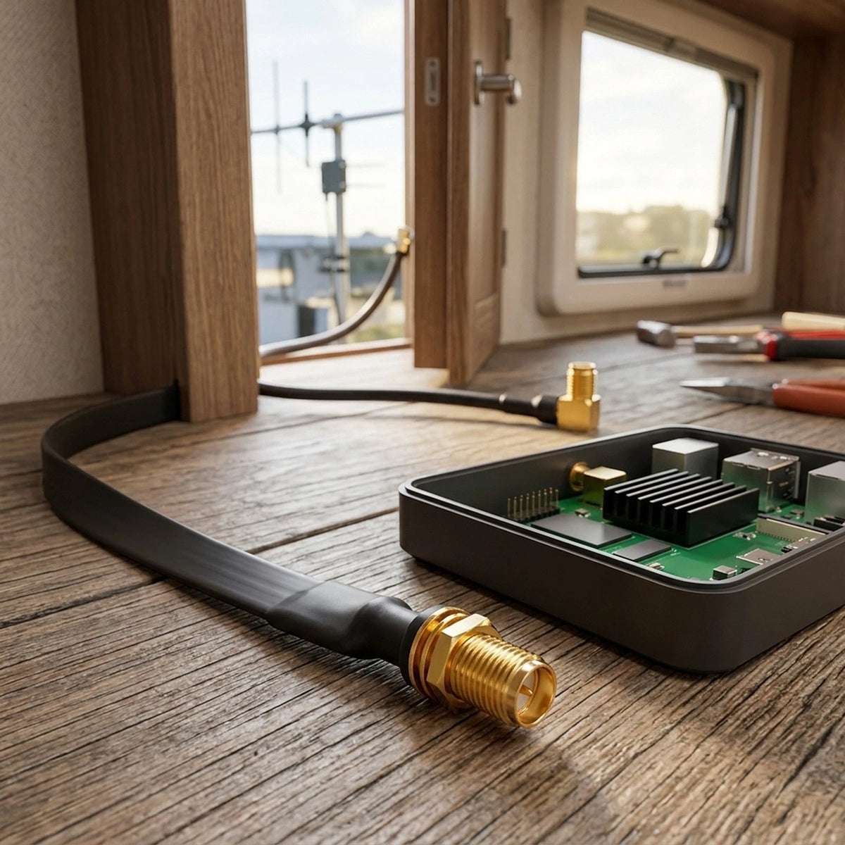 Extension Cable for Flat-window Parts Pigtail Replacement