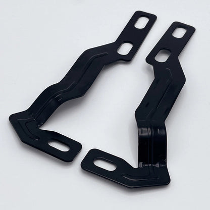 Pair Engine Hood Hinge Ditch Light Mounting Brackets For Toyota Tacoma 16-21
