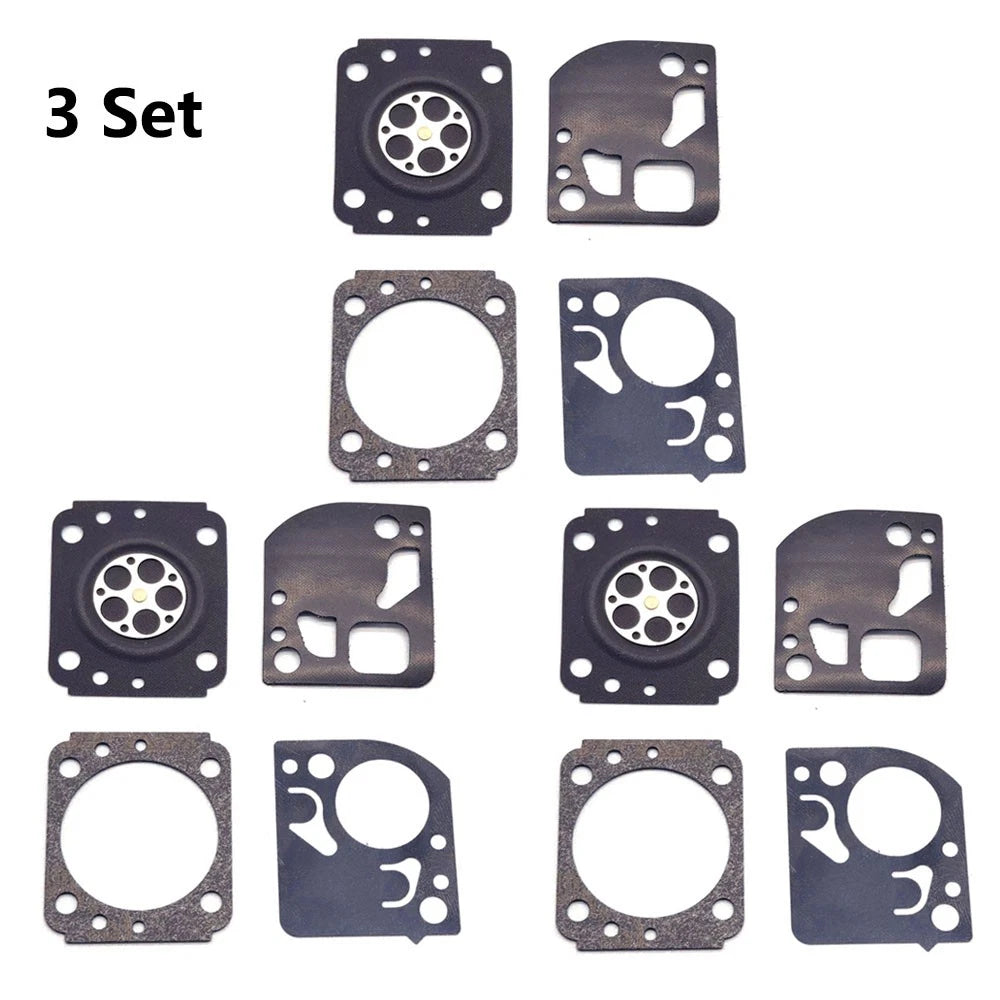 Set of 3 Carburetor Gasket Repair Kit for Stihl BR500 BR600 BR800 (N/A)