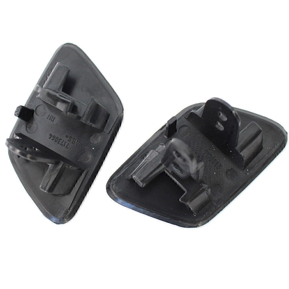Pair Front Bumper Headlight Washer Nozzle Cover Cap Fit BMW X5 E70 2006-2012 07