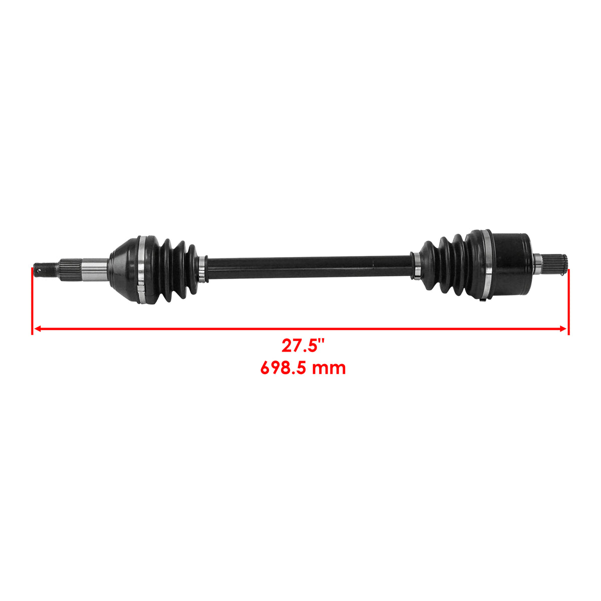 Caltric Front Left Right CV Axle Replacement for Can-Am Commander 700 (2022–2024)