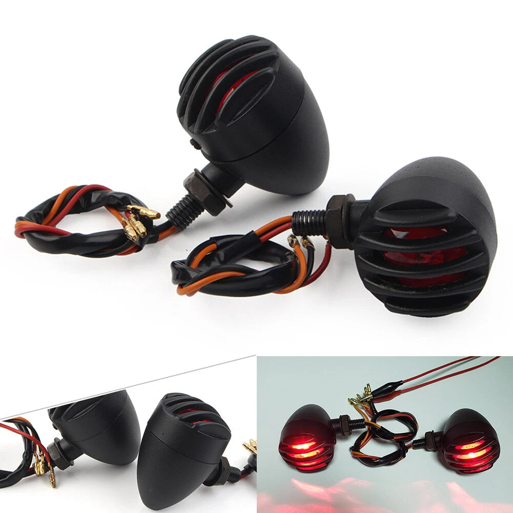 2X LED Blinker Turn Signal Tail Light for Harley Motorcycle (12V)