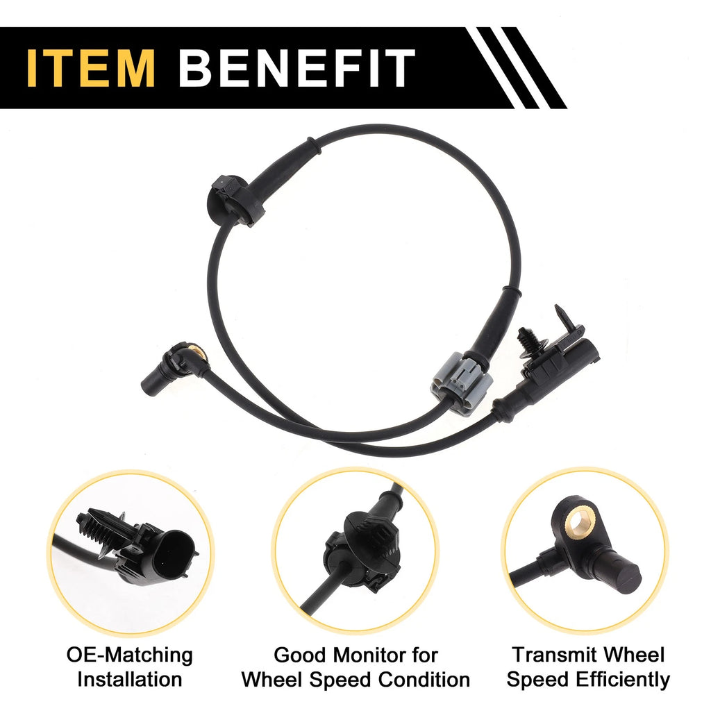 ABS Wheel Speed Sensor No. 15229012 for Chevrolet Silverado 1500 (2007–2013)