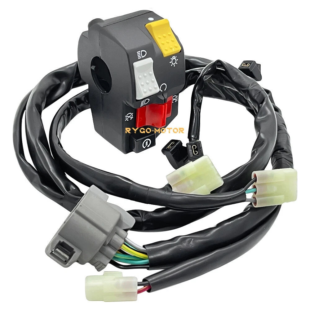 Handlebar Switch Start Stop Headlight for Honda Sportrax 300 TRX300EX (2007–2008)