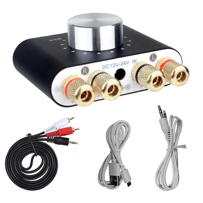 50W Mini Bluetooth 5.0 Digital Power Amplifier for Car Home Audio
