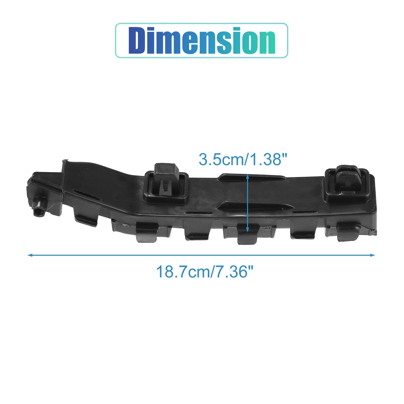 Right Front Bumper Bracket Replacement for Honda Accord (2008–2012)