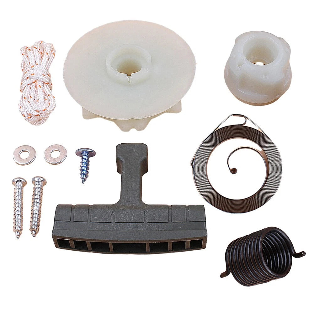 Recoil Starter Handle Pulley Spring for 137 142 235 240 235E 236 Chainsaws
