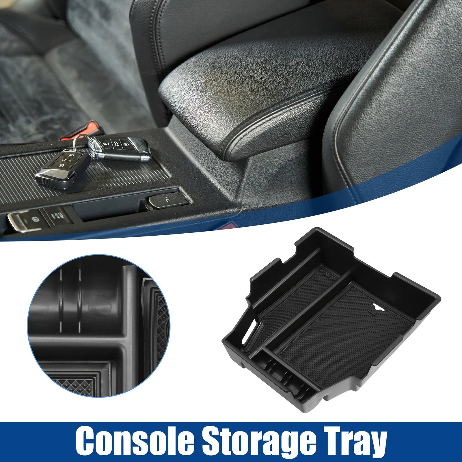 Front Center Console Organizer Tray Replacement for Chevy Traverse (2018–2024)