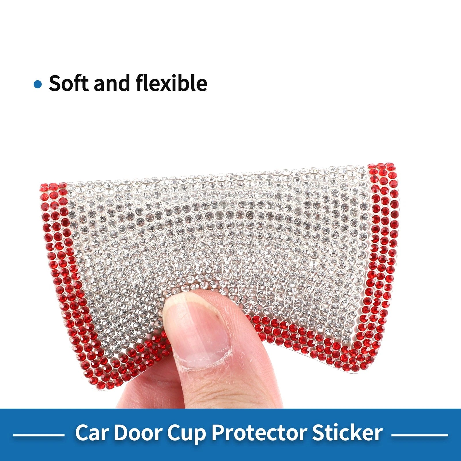 Door Handle Scratch Protector for - White, Red