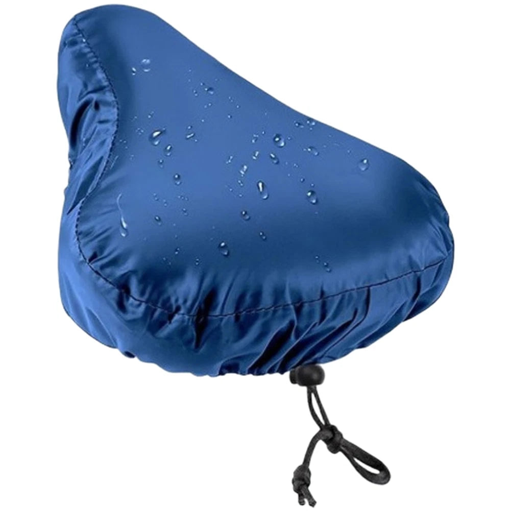 Waterproof Bicycle Seat Cover Oxford Fabric 26x25cm with Elastic Drawstring