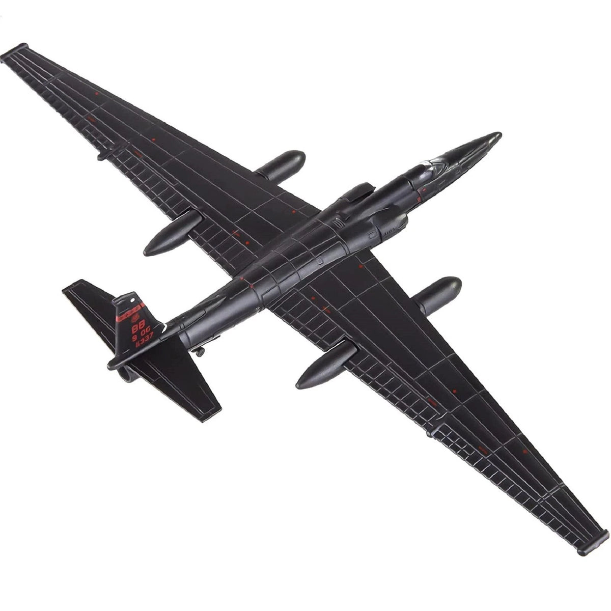 Alloy U2 Reconnaissance Aircraft Model Display (1/144 Scale)