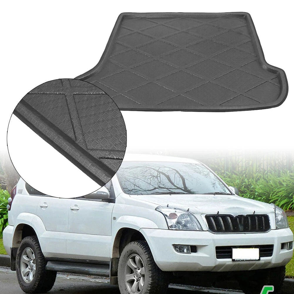 For J120 Land Cruiser Prado 2003-2009 Boot Mat Rear Trunk Liner Cargo Floor Tray