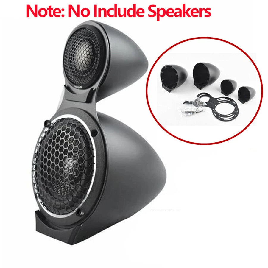 3.5" Tweeter Speaker Pod Holder Bracket for Car (Universal Fit)
