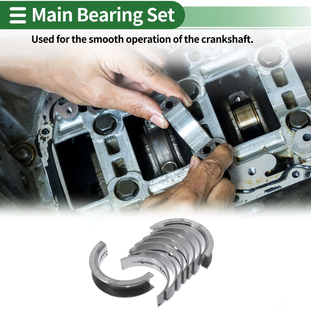 Engine Main Bearing Set for Chevrolet Equinox 2005–2009 8 Pieces
