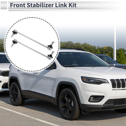 Set of 2 Front Stabilizer Bar Links for Jeep Cherokee (2014–2023) No.K750742/TC5 861