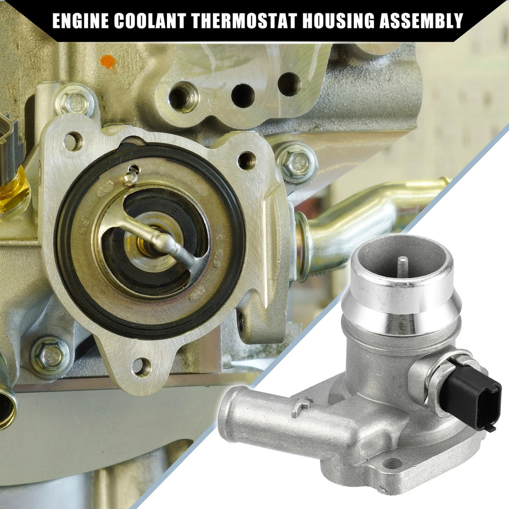 Engine Coolant Thermostat Housing Assembly for Chevrolet Trax 2013–2019 Aluminum