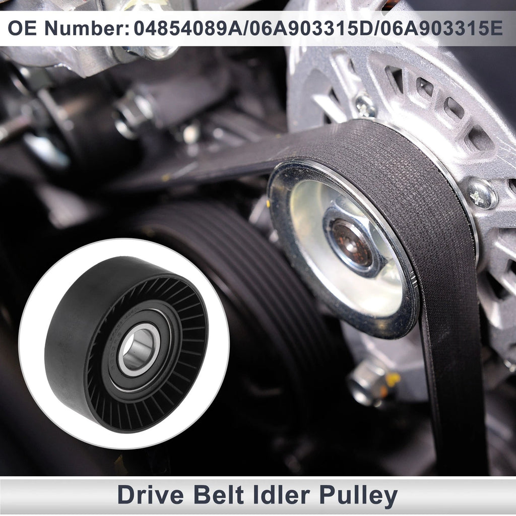 Serpentine Belt Idler Pulley Replacement for Audi A3 (2006–2013)
