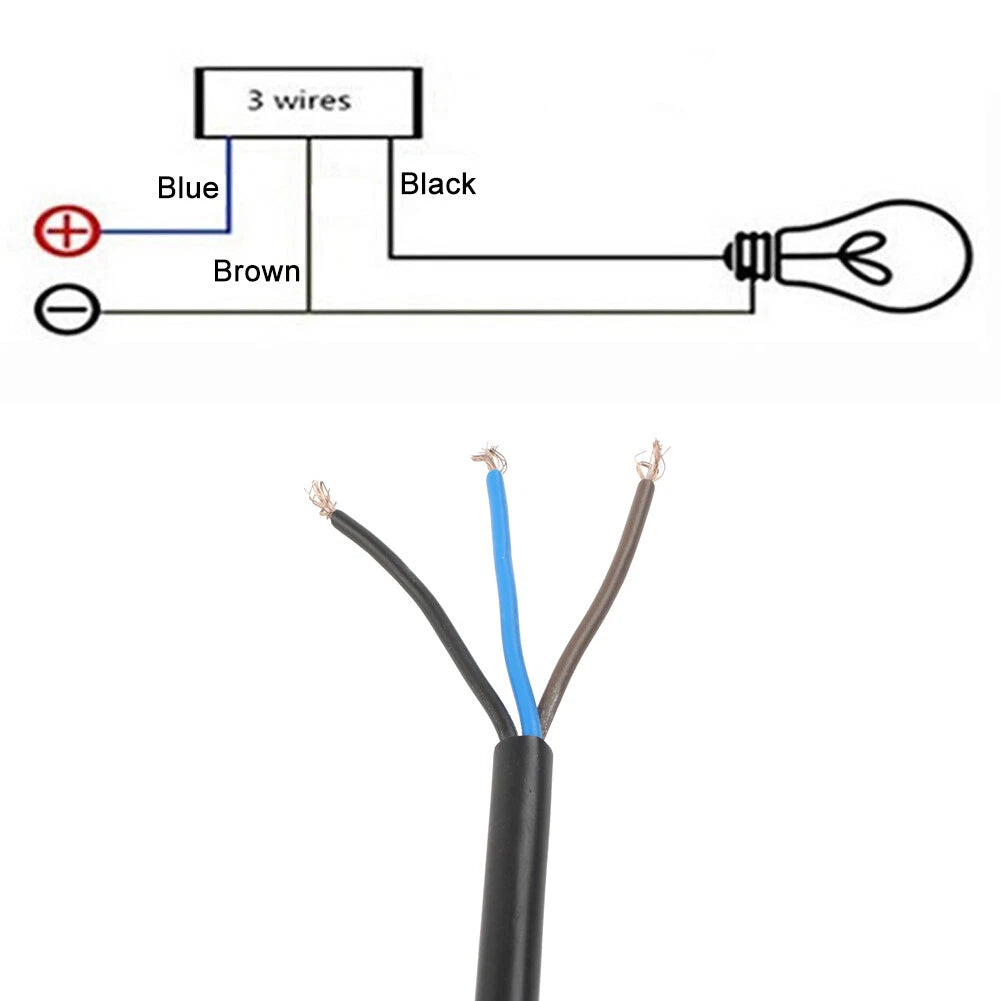 ON/OFF Handlebar Switch for Motorcycle (12V)