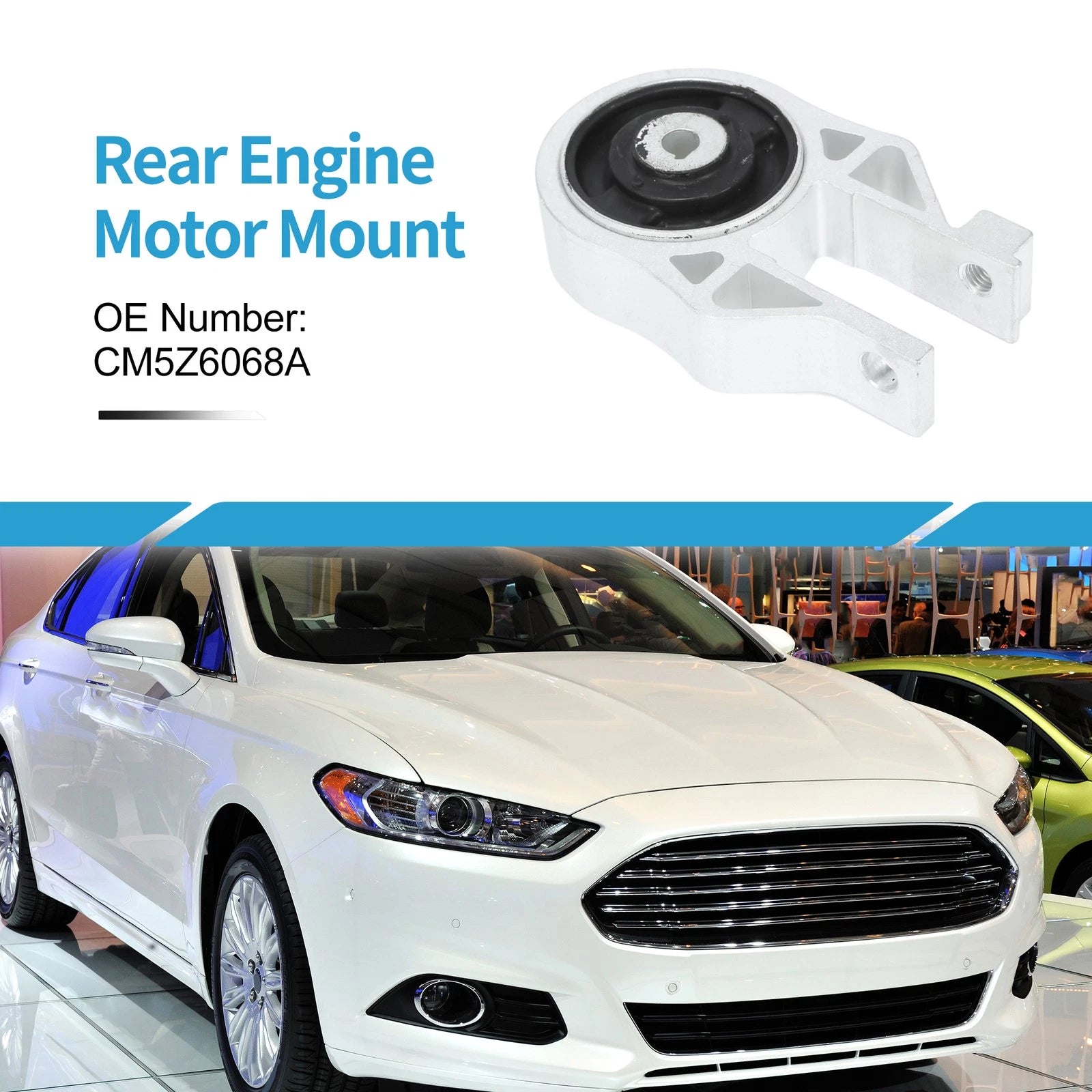 Engine Motor Mount & Transmission Mount for Ford Focus 2.0L 2.3L (2016–2018)