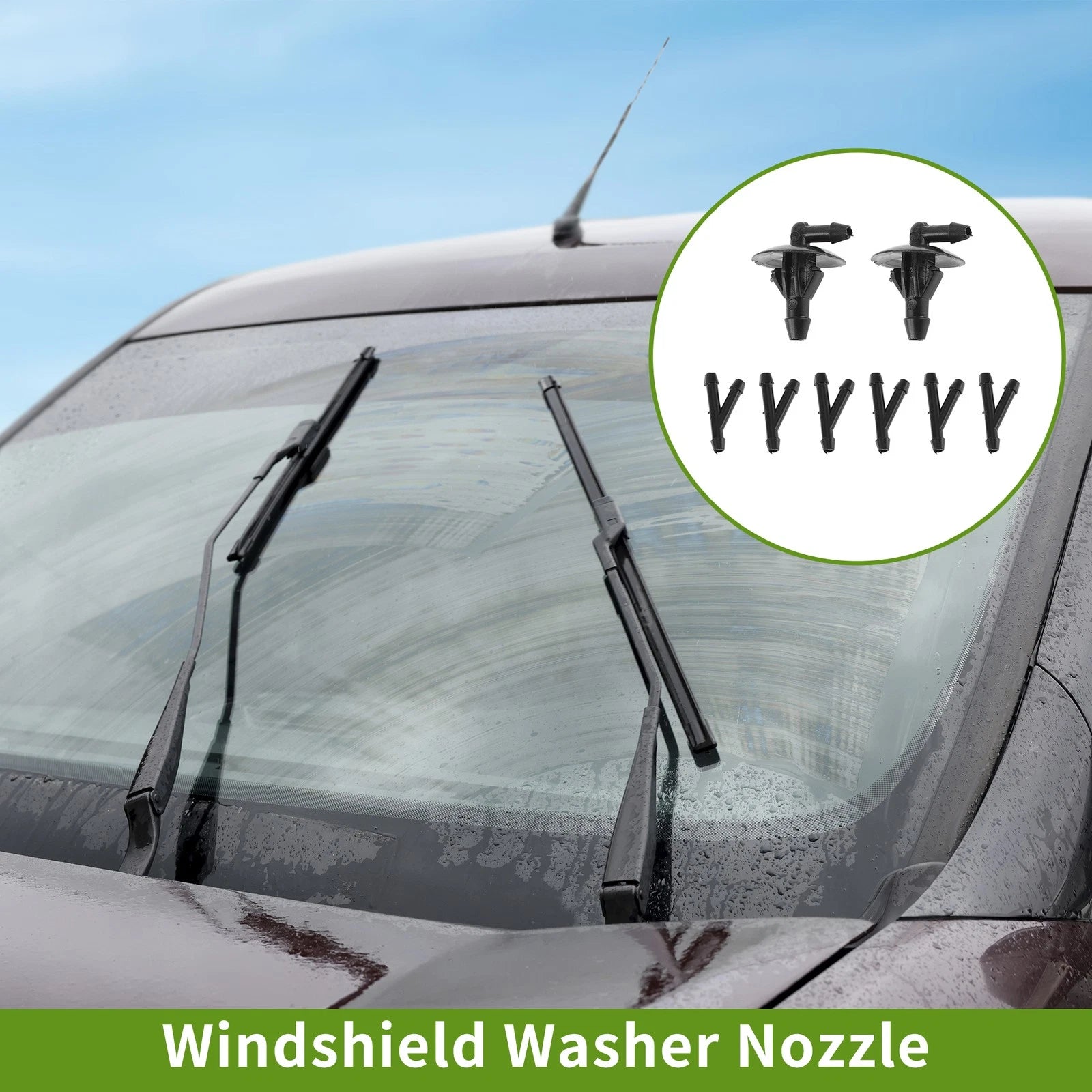 Windshield Washer Nozzle Set for Dodge (No. 5125061AA)