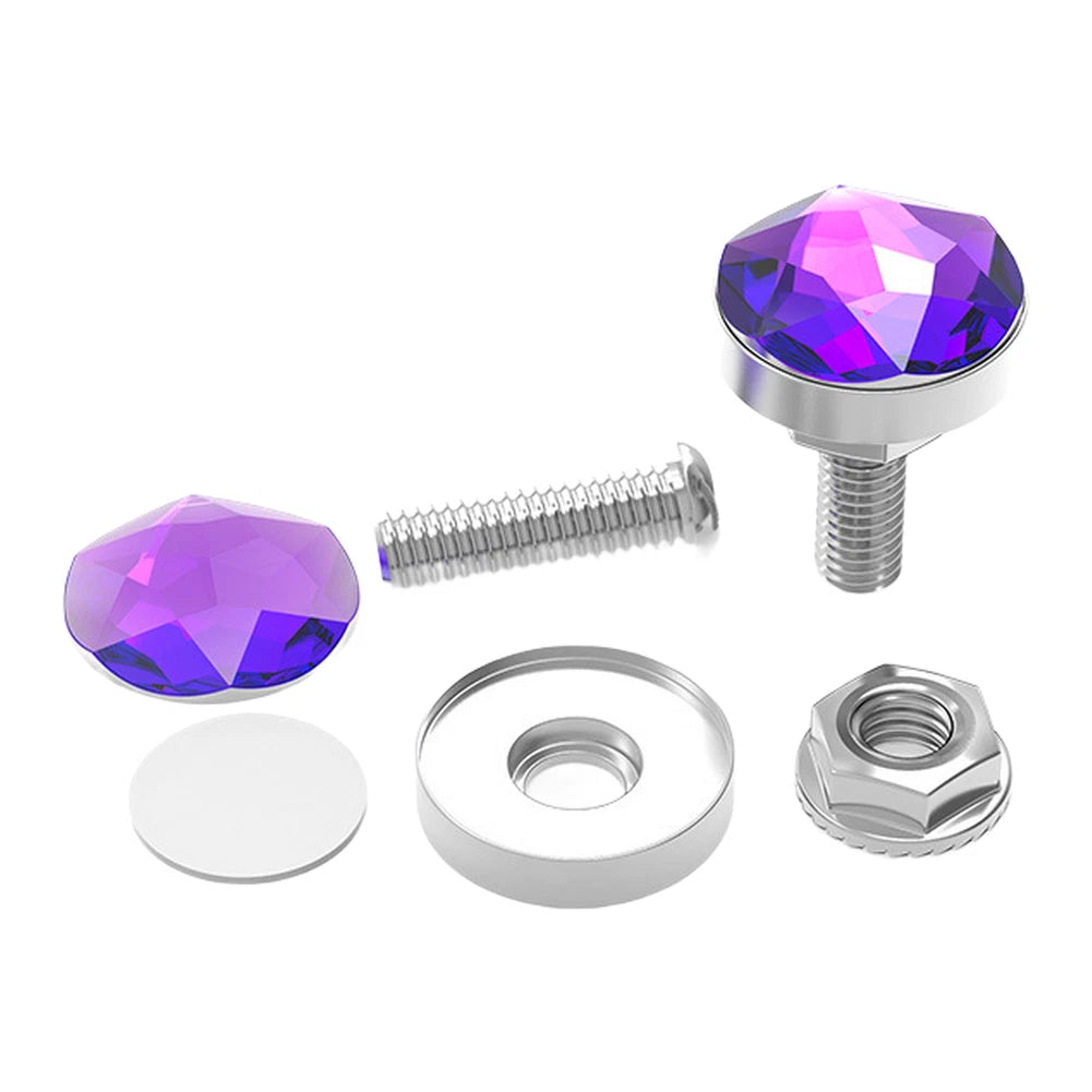 Simple Modification Screws for Motorcycle Rear Plate with Color Choice