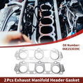 Exhaust Manifold Header Gasket Set of 2 for Audi A6 (2014–2018)