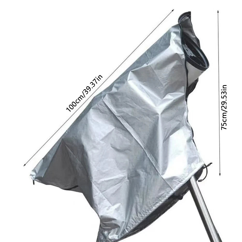 210D Oxford Waterproof Telescope Cover with Drawstring for Secure Fit
