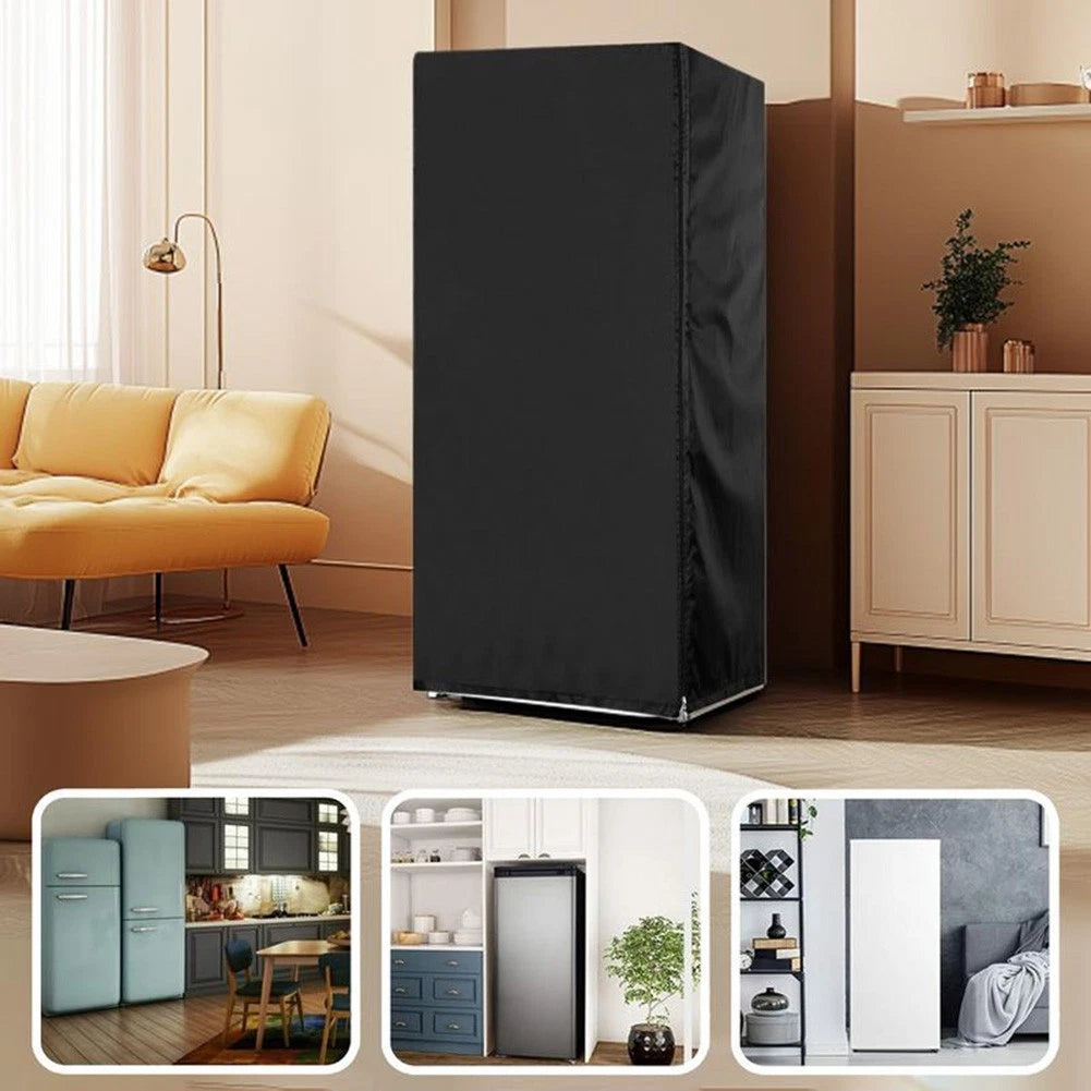 Outdoor Refrigerator Dust Protection Cover Waterproof 210D Oxford Cloth