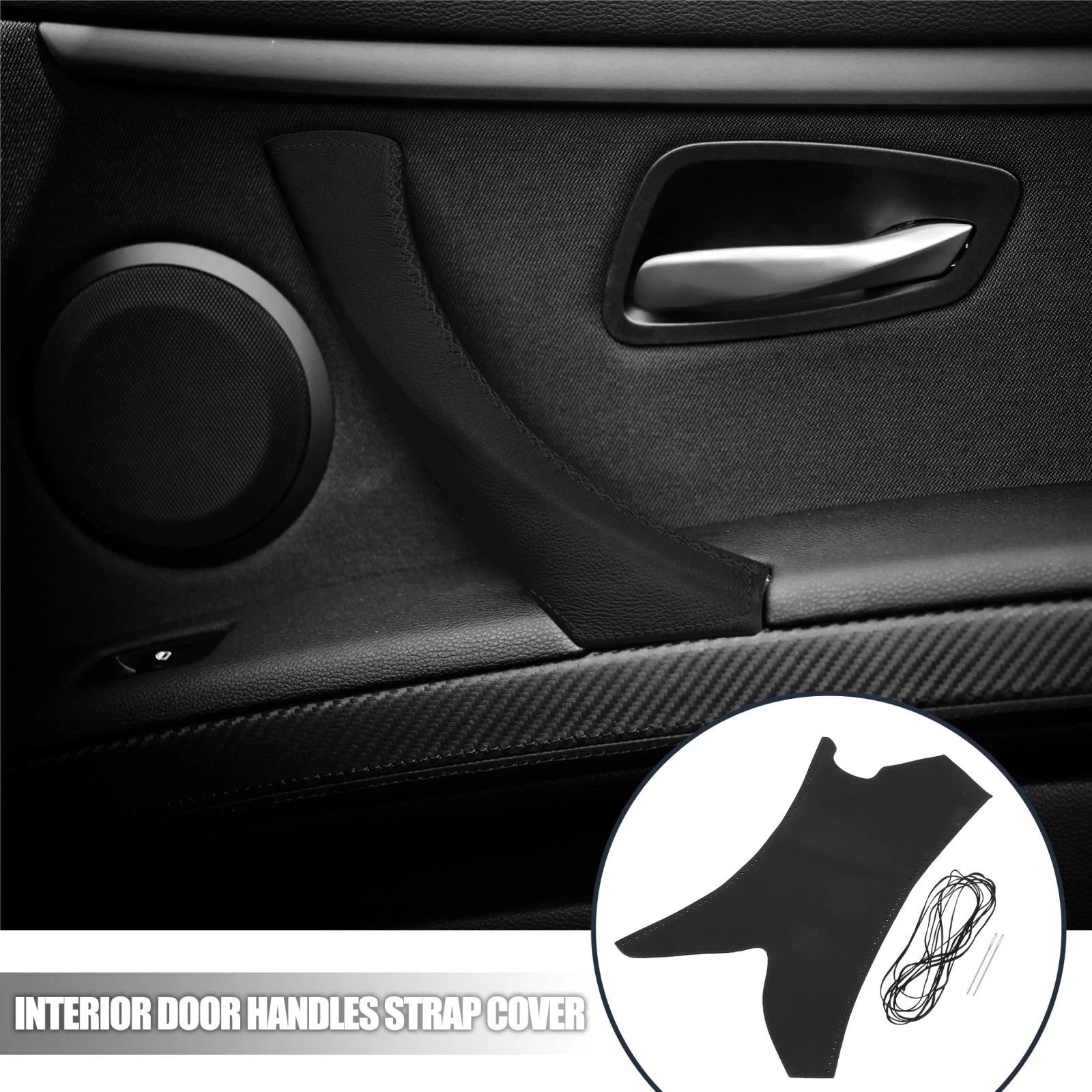 Interior Door Handle Strap Cover Front Rear Right for BMW 3 Series (2012–2019)