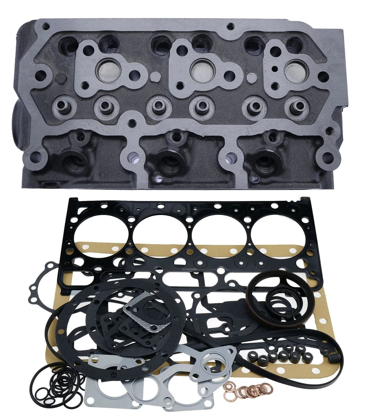 Complete Cylinder Head w/ Gasket Kit for Caterpillar CAT Excavator (302.5C)