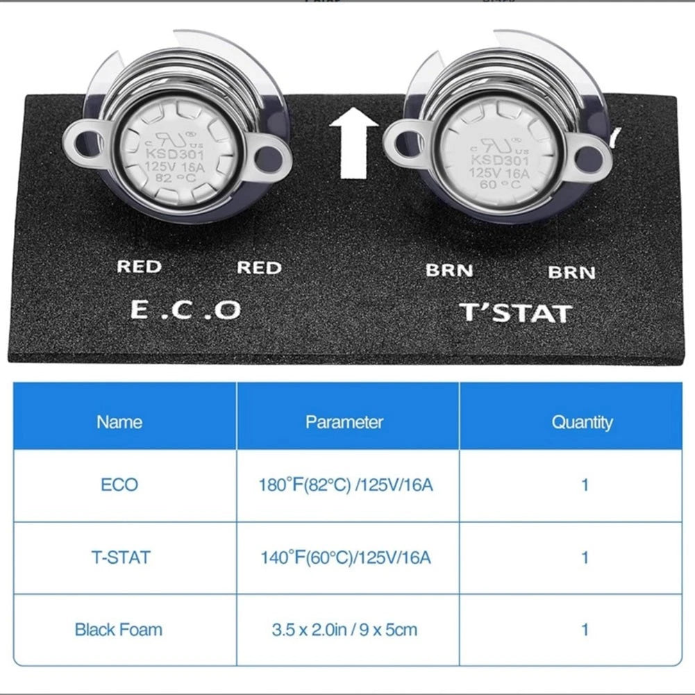 Thermostat Assembly for Atwood RV Water Heaters (ECO)