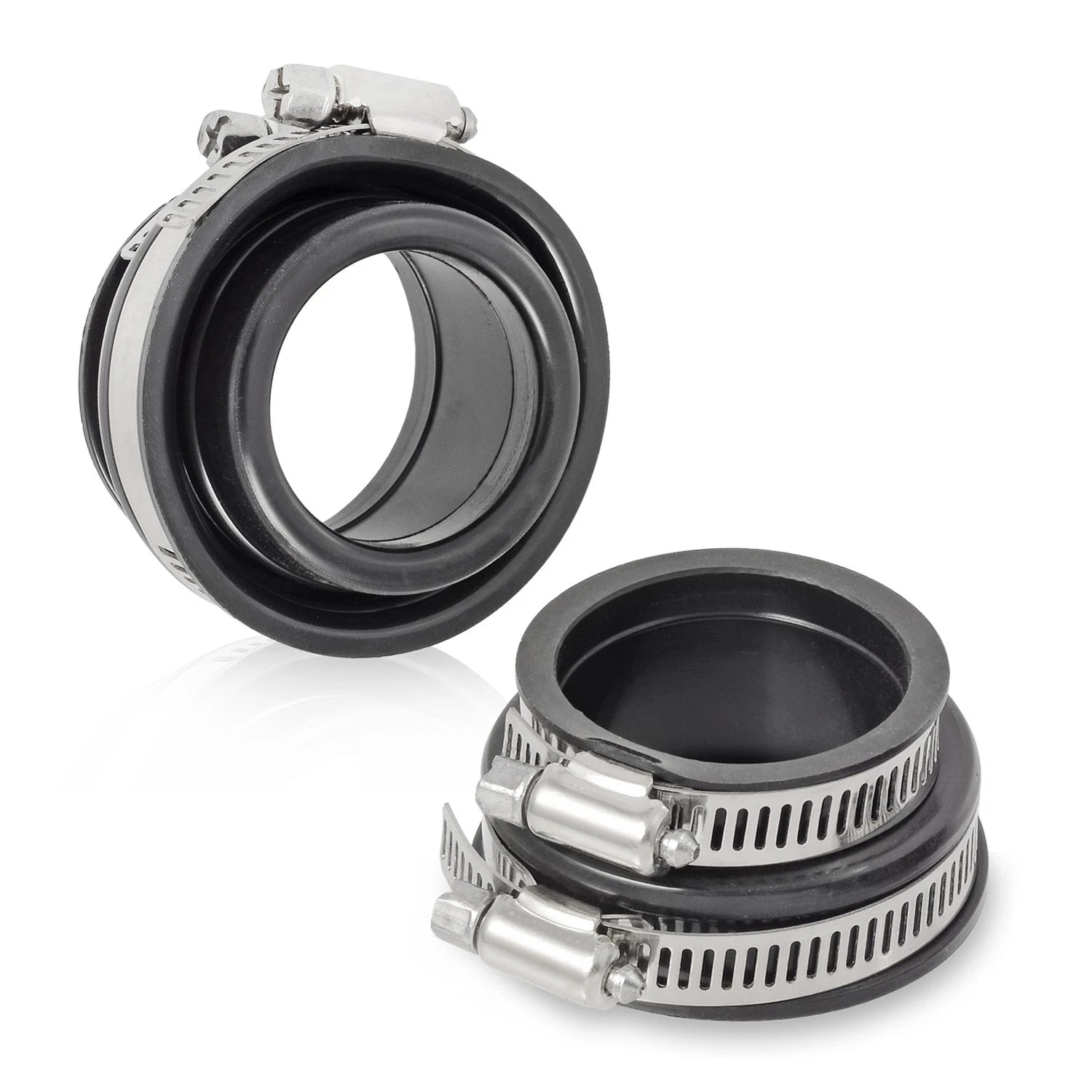 Set of 2 Intake Airbox Seals & Clamps for Honda FourTrax 250 TRX250X (1987–1992) 17252-HC0-000