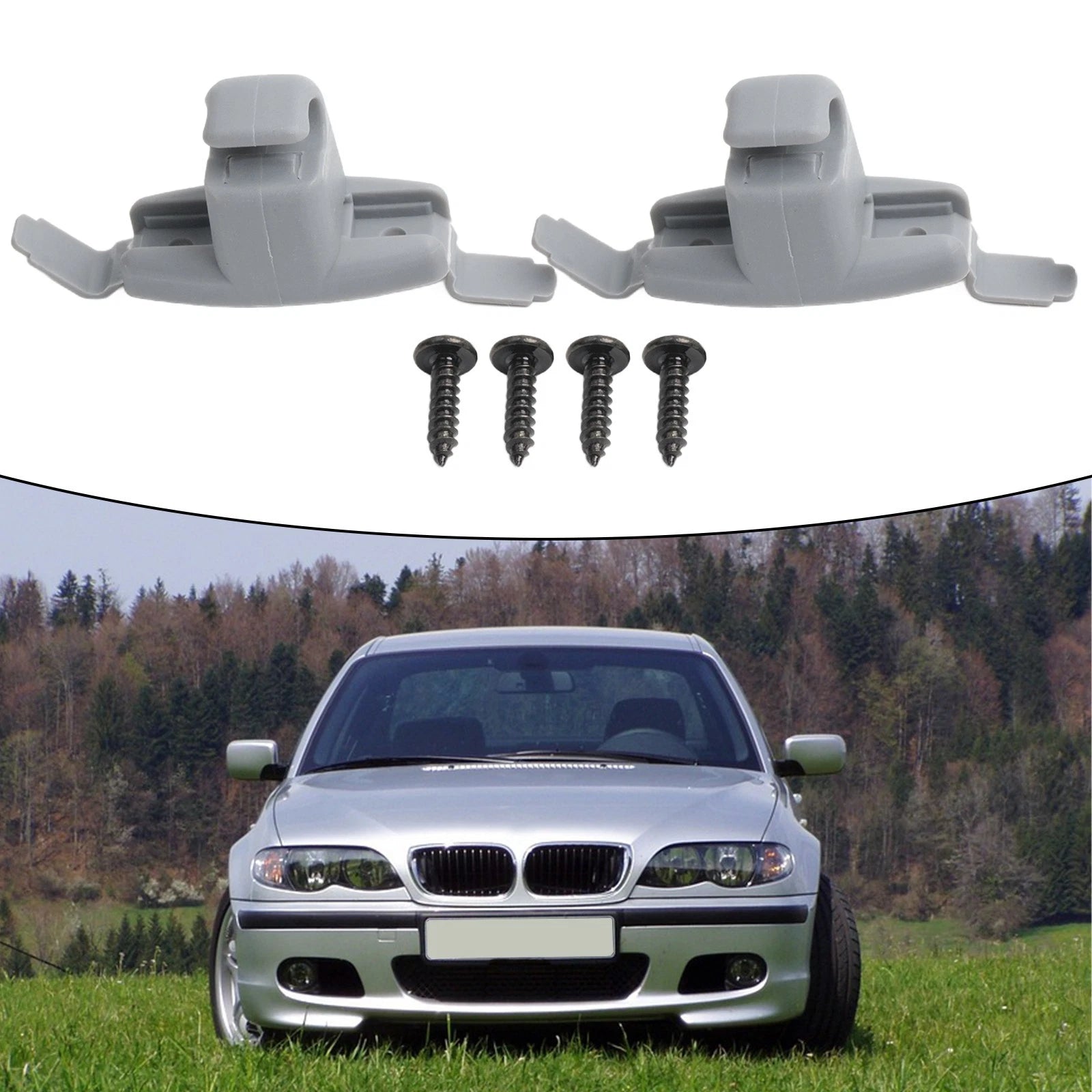 Sun Visor Clip for BMW E46 3 Series (1998–2006) 51168243575
