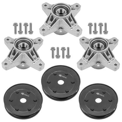 Deck Spindle and Pulley Kit for Craftsman 48 Inch Mower (2011–2019)