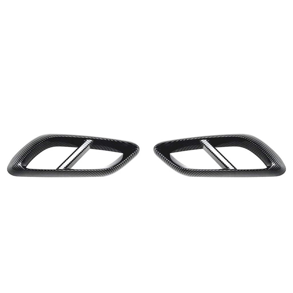 Carbon Look Rear Exhaust Muffler Pipe Tip for Benz E-Class W214