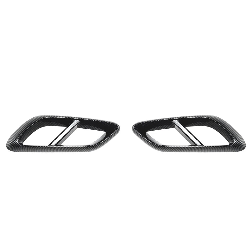 Carbon Look Rear Exhaust Muffler Pipe Tip for Benz E-Class W214